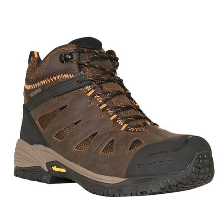 RefrigiWear Men's Rustic Hiker Waterproof Lightweight Brown Leather Work (Best Lightweight Waterproof Shoes)