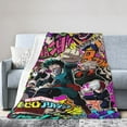 thumbnail image 3 of My Hero Academia Blankets Cozy Flannel Bed Throws for Sofa Couch Travel Home Room Bedroom Decor Gifts for Girls Boys Kids Adults 50"x40", 3 of 9
