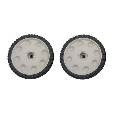- USA Made OEM MTD Set of 2 Genuine Front Drive Wheels 734-04018C Self-Propelled