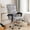 color02, variant on Stretch Printed Office Computer Chair Covers, Universal Desk Rotating Chair Slipcovers Removable Washable, Soft Fit Anti-Dust Spandex Protector Cover with Zipper