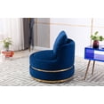 thumbnail image 3 of CAROCC Modern Akili Swivel Accent Chair Barrel Chair for Hotel Living Room Modern Leisure Chair, 3 of 8
