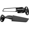 thumbnail image 1 of 2Pcs Modified Motorcycle Wing Rearview Mirrors, Adjustable Rotating Side Mirrors Wind Swivel Wing Mirrors, Multi-Angle, Compatible with Ninja 250, 300, H2, H4, 400, 650, ZX10R, ZX6R, ZX636_Special Gi…, 1 of 5