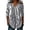 a-329Black110, variant on Womens V Neck Three Quarter Sleeve Striped Peplum Blouse With Curved Hem Loose Flowy Lightweight For Casual Daily Wear Relaxed Weekend Outings Stylish Top