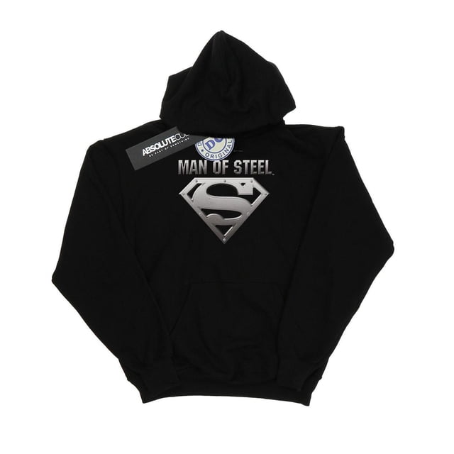 DC Comics Garçon Superman Homme de Bouclier d'Acier Chandail à Capuchon