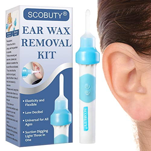 Ear Wax Removal Kit Ear Cleaner Portable Automatic Electric Vacuum Ear Wax Safe And Comfortable Ear Wax Removal Soft Ear Pick Clean Tools Set Safe And Comfortable For Adults Kids Walmart Com