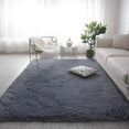 thumbnail image 1 of Large Plush Carpet Living Room Decoration Fluffy Rug Thick Bedroom Carpets Anti-slip Floor Soft Lounge Rugs Solid Mat, 1 of 5