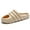 Beige, variante sur TENGTA Sandales Pantoufles Respirantes pour Hommes Légères pour la Marche à Enfiler Sandales de Sport d'Été pour la Plage