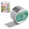 thumbnail image 2 of 1 Roll 2M Window Screen Repair Tape Window Screen Door Repair Kit Fiberglass Cloth Mesh Tape for Repair Holes Tears, 2 of 10