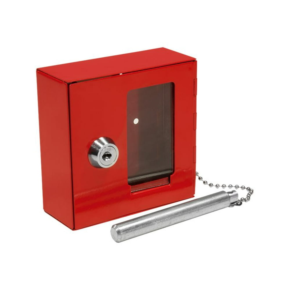 BARSKA Small Breakable Emergency Key Box Key glass, steel