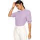 thumbnail image 1 of Blusa Casual de Manga abullonada para Mujer con Abertura en la Espalda Púrpura claro CH Púrpura claro CH Xishao ropa, 1 of 2