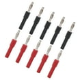 thumbnail image 3 of Adaptateur de Fiche Banane, Forte Connectivité Stable Connecteur Banane à Conductivité 5Set pour Instrument Électronique, 3 of 8