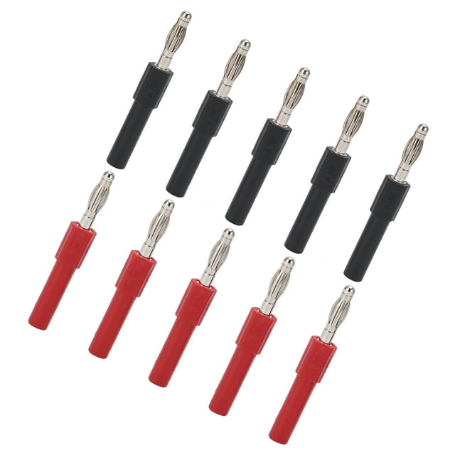 Adaptador de conector banana, 5 juegos J.20012 Adaptador de enchufe banana Conector banana Diseño de última generación