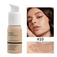 thumbnail image 1 of Oil Control Foundation Foundation 30ml Concealer Long Lasting Non Smearing Liquid Foundation, 1 of 6