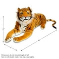 thumbnail image 5 of Melissa & Doug Giant Tiger - Lifelike Stuffed Animal, Over 5 Feet Long (Includes Tail), 5 of 10