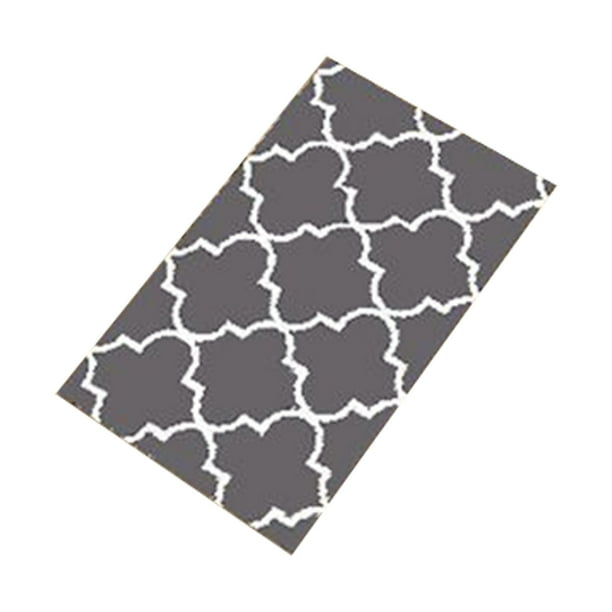 Bath Mat RugQuick Dry Absorbent Rubber Backed Bathroom Mat Thin