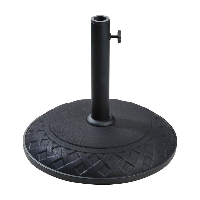 International Caravan Compound Resin Basket Weave Umbrella Stand International Caravan Compound Resin Basket Weave Umbrella Stand