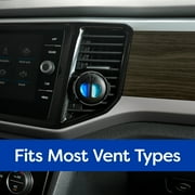 Refresh Your Car! Mini Diffuser Air Freshener (New Car/Cool Breeze Scent, 2 Pack)