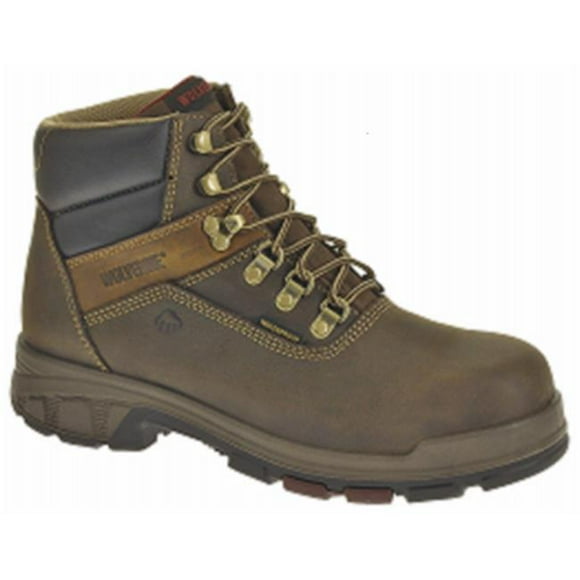 Wolverine W10314 10.5EW Mens Cabor Boot Brown- 6 in. - Size 10.5 Extra Wide