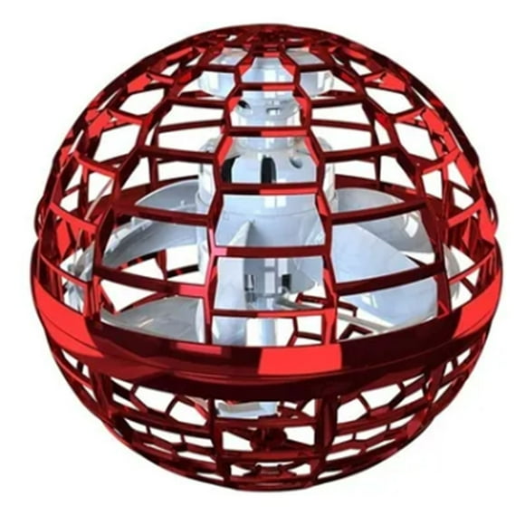 Flying Ball Toy, USB Charging Intelligent Sensor Rotating Globe with Colorful LED Lights, for Kids and Adults