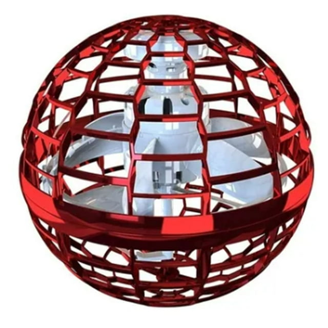 Jouet Ballon Volant pour Enfants, Ballon Volant à Induction Intelligente Coloré avec Chargement USB pour la Maison Rouge, Bleu, Violet Rose
