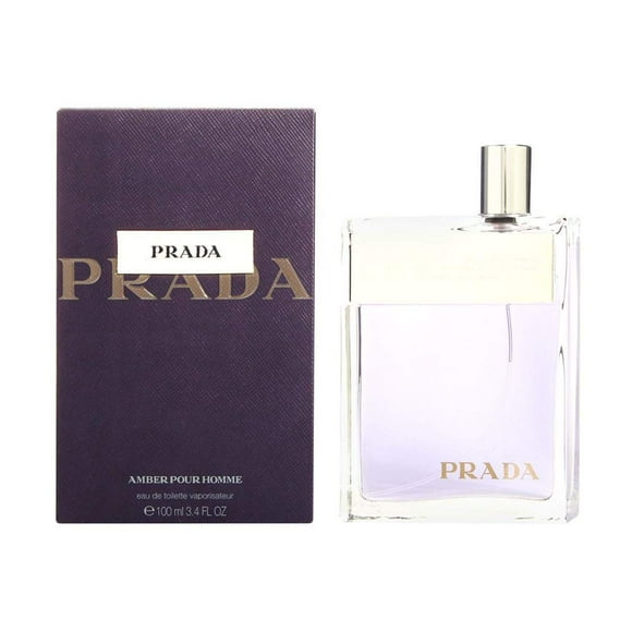 Perfume Prada Amber Pour Homme Eau De Toilette para hombre, 100 ml