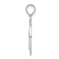 thumbnail image 2 of Finest Gold Sterling Silver Polished Barbados with Trident Circle Pendant, 2 of 3