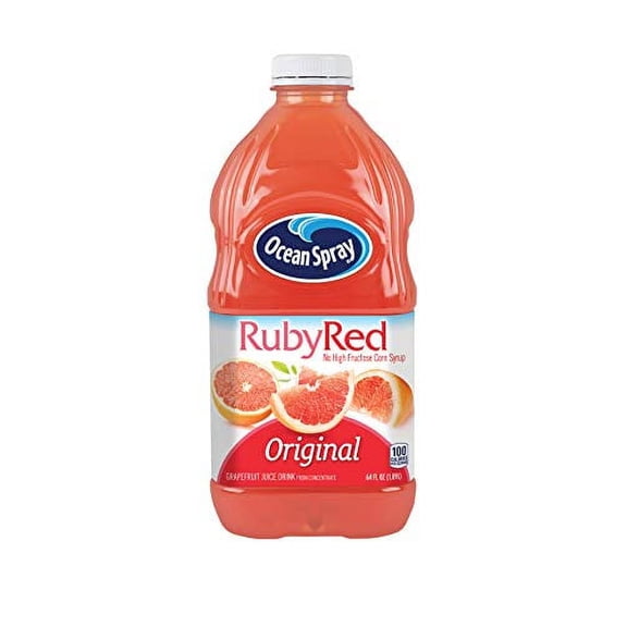 Ocean Spray, Ruby Red Grapefruit Juice Drink, 64 Fl Oz Bottle