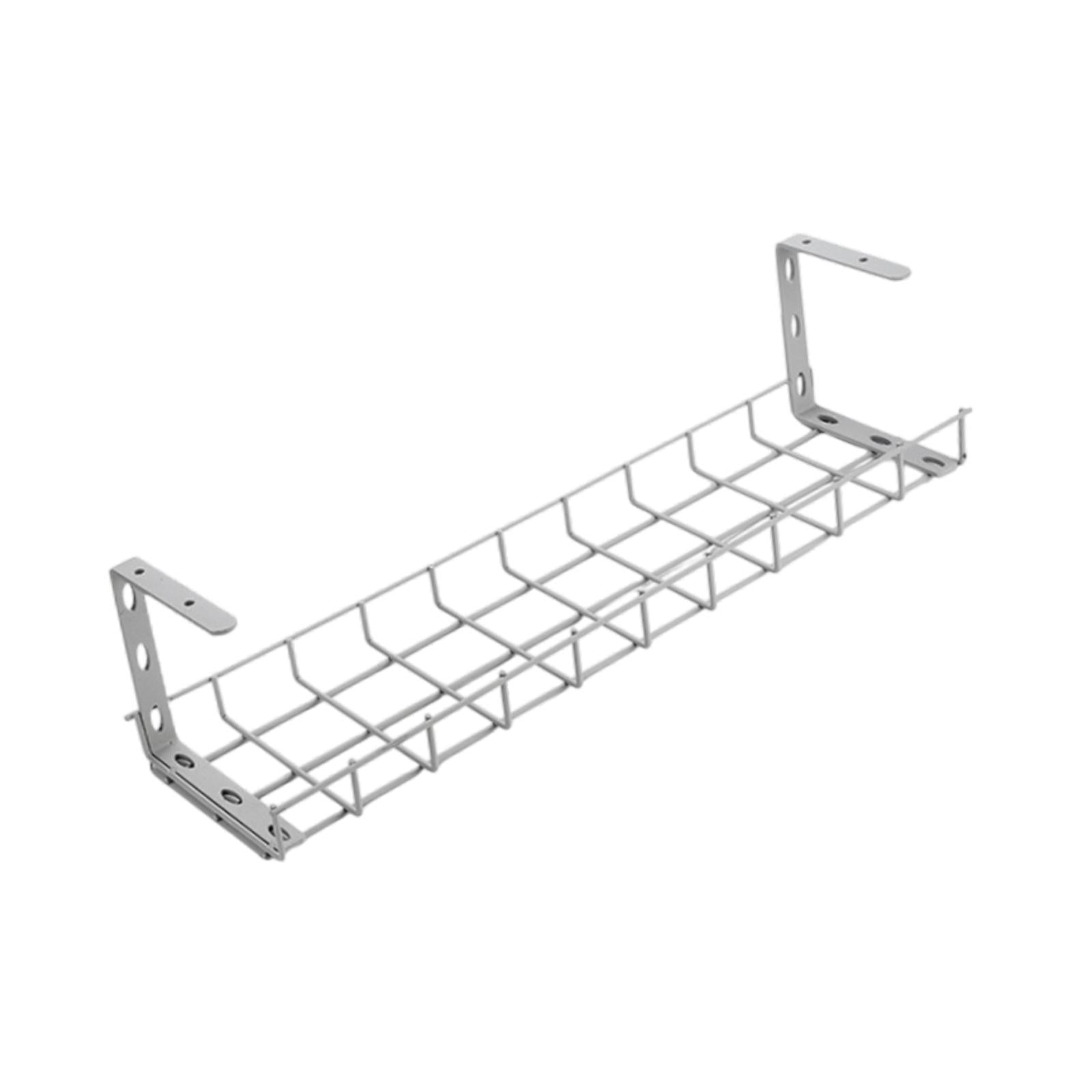 Fiocias Under Desk Cord Wire Organizer Cable Management Easy Installation Cord Organizer