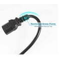 thumbnail image 4 of [UL Listed] Power Cord Compatible Instant Pot, Electric Pressure Cooker, Rice Cooker, Soy Milk Maker, Microwaves and More Kitchen Appliances 3 Prong Cable Replacement, 4 of 5