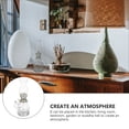 thumbnail image 5 of Desktop Chamber Glass Oil Lamp: Decorative Lamp Light for Indoor Use Decor Lighting with Kerosene or Paraffin Oils Lantern, 5 of 6