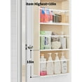 thumbnail image 4 of JARLINK 2 Pack Toy Stuffed Animal Storage, Over The Door Organizer W/Clear View Windows, 44lb Load, Baby Toy Storage Organizer for Nursery, Kid Bedroom, Newborn Baby Essentials (Beige), 4 of 9
