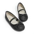 thumbnail image 3 of Girls dress shoes with classic Mary Jane strap designed as comfortable ballerina flats for daily or special wear, 3 of 5