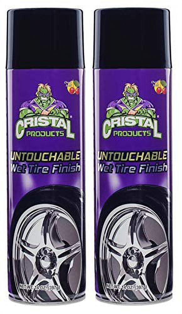 TIRE WET FINISH 13oz EACH 3-PACK CRISTAL PRODUCTS