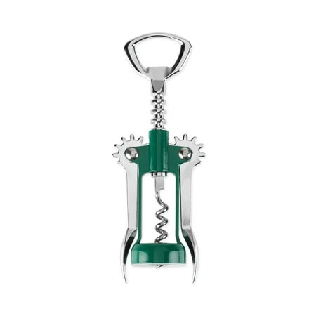 

True Soar Green Winged Corkscrew Self Centering Worm Bottle Opener