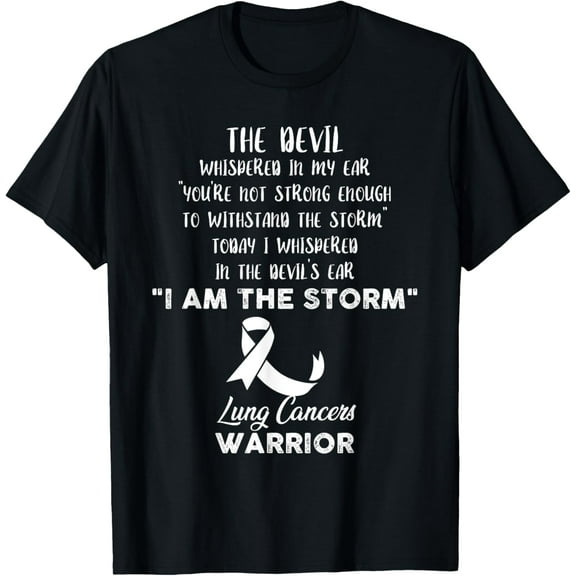 Lung Cancer Fight Cancer Ribbon T-Shirt