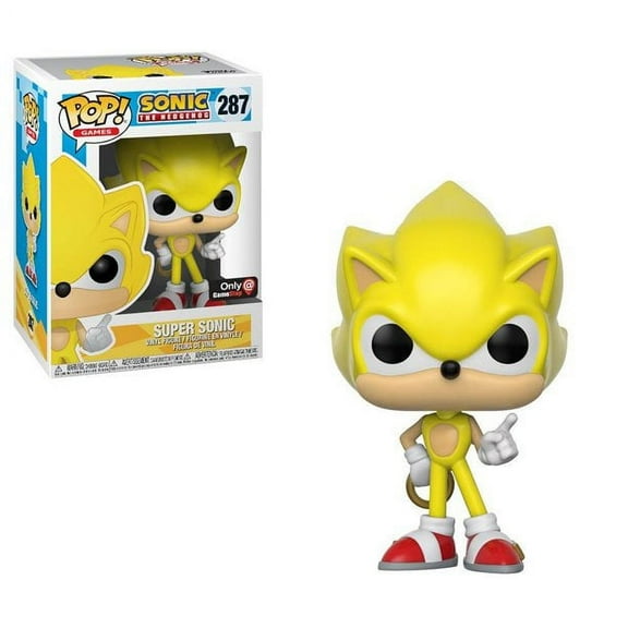 Funko POP Games Sonic The Hedgehog Super Sonic #287 Exclusive