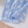 thumbnail image 4 of WAYUTE Girls Jumpsuit Ruffle Floral Printed Sleeveless Cute Toddler Baby Jumpsuits Loose Breathable Playsuit Casual Summer, 4 of 5