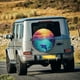 thumbnail image 5 of Balery Hawaiian Island Dolphin Cubiertas para Neumáticos - Protector Resistente para Neumáticos de Camioneta, SUV, Remolque, Camper y RV-15 inch, 5 of 6