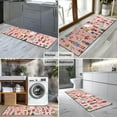 thumbnail image 2 of Pink Christmas Nutcracker Pattern Kitchen Rug Mat,Kitchen Runner Rugs Non Skid Washable,Decorative Kitchen Floor Mats for Kitchen,Sink,Laundry,17"X47", 2 of 5