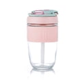 thumbnail image 1 of Advancent Botella de agua con pajita, portátil, Fitness, té, bebida, jugo, taza para beber, boca ancha, para acampar al aire libre, escuela, Cocina y Comedor, 1 of 6