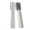 🥝 Gray_Base#265, variant on Portable Handheld Grater Scraper Peeler Shredder, Stainless Steel Serrated Rotating Blades, Multi-Purpose Roller Grinder for Meat, Coconuts, Fish Scaling
