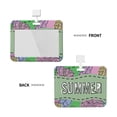 thumbnail image 2 of Naloa Summer Card Badge Holder Work Badge Sleeve for Office, School, Factory, ID Credit Cards, Driver Licenses and Passes, 2 of 7