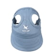 thumbnail image 1 of Agiferg Pet Hat With Ear Holes Dog Sport Baseball For Sun Protection Adjustable Buckle, 1 of 2