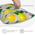 Queen Size Pillows Cases Standard Size 20x26 In Lemon Oil Painting