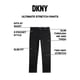 thumbnail image 2 of Pantalones DKNY Ultimate, elásticos, ajustados, informales, de negocios, para hombre, negros, 2 of 6