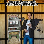 Fun Express Slot Machine Cardboard Stand up (5 feet Tall) Casino Party Decor