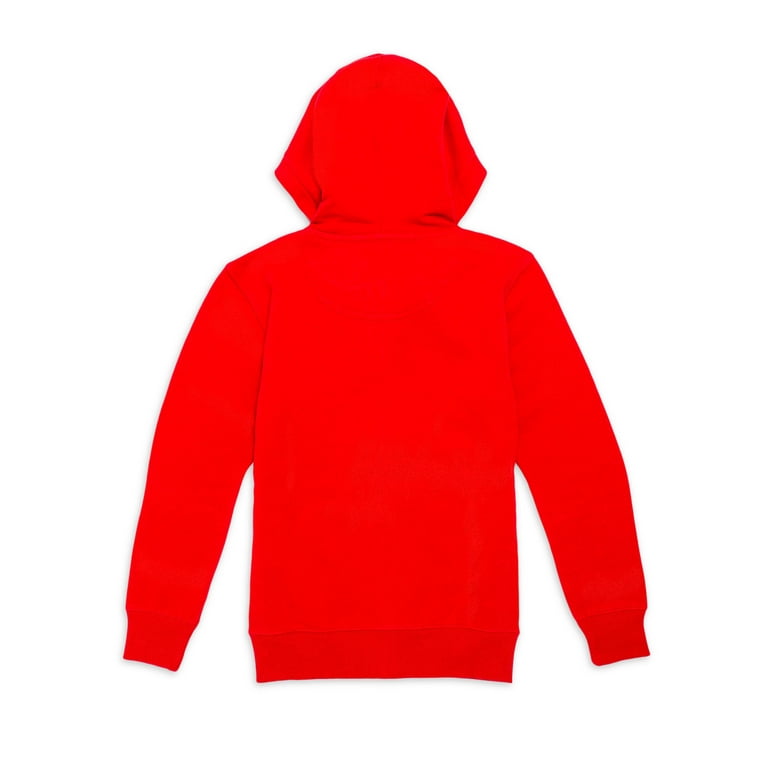 Red zip clearance up hoodie 2t