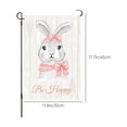 thumbnail image 3 of Easter Decoration Easter Garden Sign 12x18 Inch Spring Garden Outdoor Sign Personalized Easter Decorations Double Sided Easter Yard Decoration Gift, 3 of 7