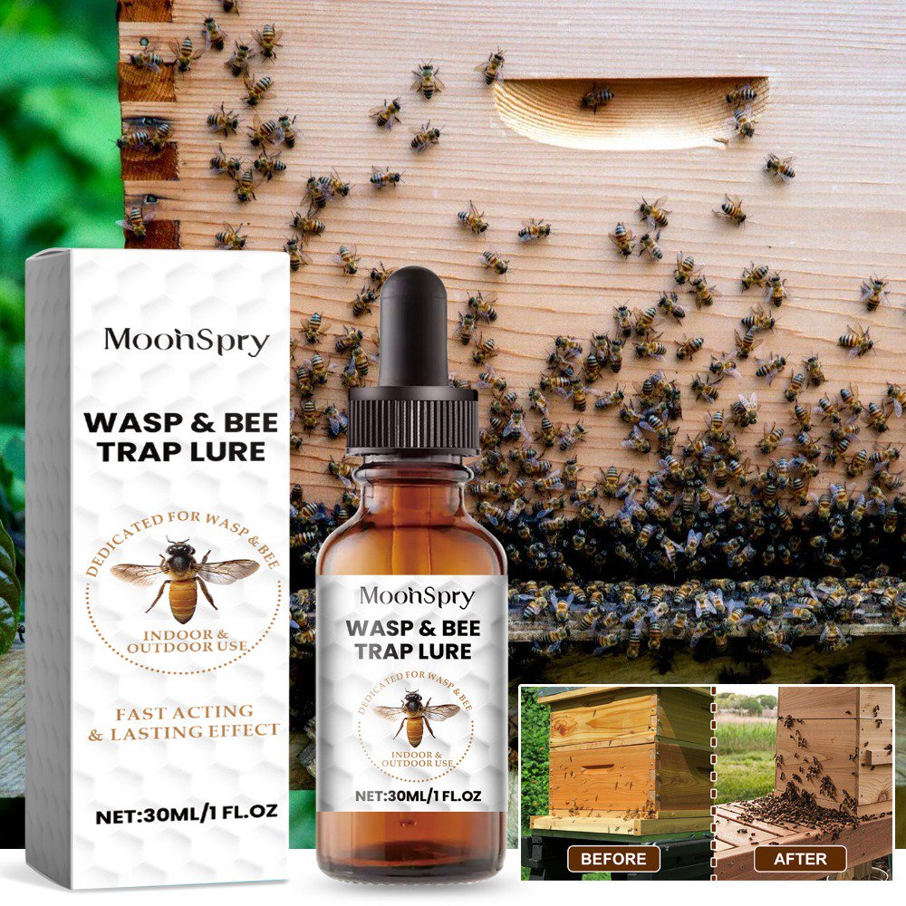 Bee Attractant Liquid Natural Bee Lure Essence for Beekeeping Garden & Farm Outdoor Use
