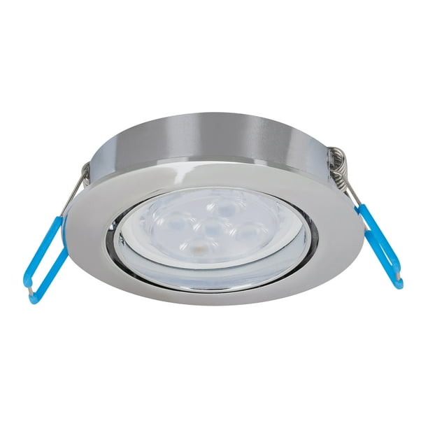 Estevez Luminario Empotrable BASIC Ø82 mm Níquel Orientable – GX5.3 / MR16
